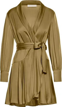 Zimmermann SILK WRAP MINI DRESS - Zimmermann - Woman