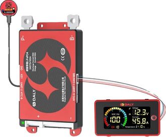 OEM Bms Para Bater&iacute;a Lifepo4, Corriente De 100 A, Con Bluetooth Y Wifi, Pantalla Lcd De 3 Pulgadas, Wifi Bms, 100 A-c, 8 S-a