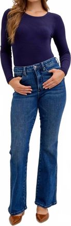 Judy Blue High Waist Tummy Control Bootcut Jeans In Dark Wash