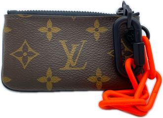 Louis Vuitton Monogram Brown Coated Canvas Coin Purse/Coin Case (Pre-Owned)