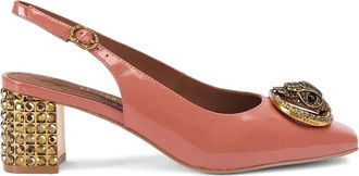 Kurt Geiger Pumps Chelsea con dettaglio serpente - Rosa
