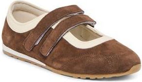 Dolce Vita Swan Mary Jane Sneaker in Dark Brown Suede at Nordstrom Rack, Size 11
