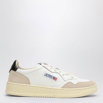 Autry Sneakers Medalist in pelle e suede bianca/nera