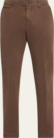Kiton Mens 4-Pocket Slim Cotton Pants