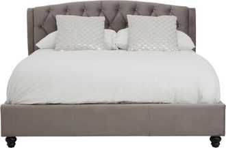 Premier Housewares Josephine Velvet Kingsize Bed