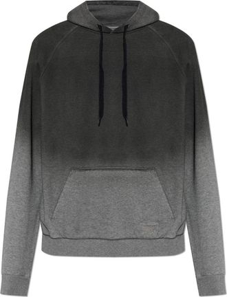 Moschino Hoodie - Heren - Hoodies - Grijs - M - Katoen - Hoodies & sweatvesten