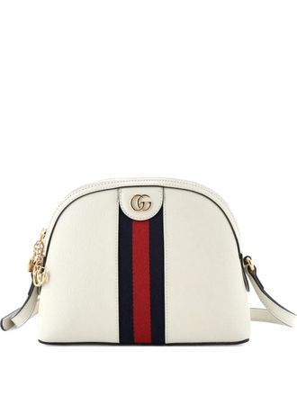 Gucci Ophidia Dome Shoulder Bag Leather Small crossbody bag - Bianco