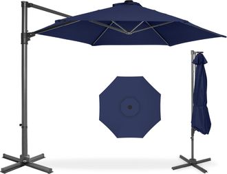 Best Choice Products 10ft 360&deg; Rotating Cantilever Offset Hanging Patio Umbrella