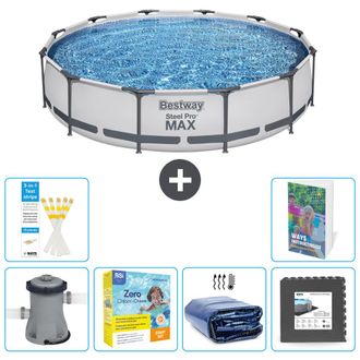 Bestway Piscina Bestway Steel Pro Max Redonda - 366x76 Cm - 7-piezas S285
