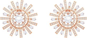 Swarovski Idyllia:ce Oversized Czwh/Ros 5464833 - unisex - Oorbellen - Geel - ONE Size - Accessoires