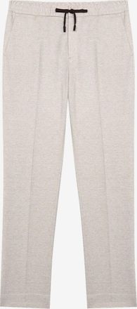 Maurizio Baldassari Jogginghose aus meliertem Leinenstrick