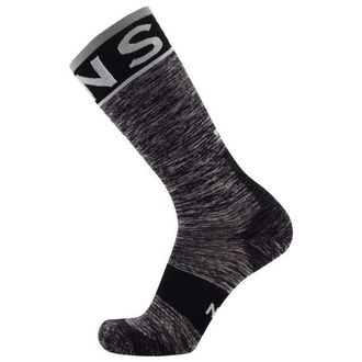Mons Royale Atlas Merino Snow Sock Skisocken - Unisex | grau/schwarz