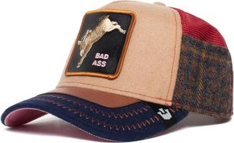 Goorin Brothers Groene Trucker Cap Animal Farm Collectie - Dames - Petten - Veelkleurig - ONE Size - Wol - Accessoires