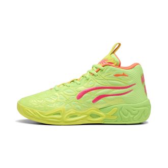 Puma Scarpe da basket MB.04 Gem unisex, Scarpe, Giallo, 49.5