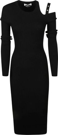 Blumarine Maxi Kleedjes - Dames - Casual kleedjes - Zwart - XS - Kleedjes