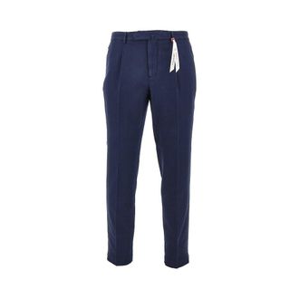 Santaniello Cotton and linen Arechi trousers Man 52
