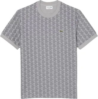 Lacoste Hombre, Camisetas, Gris, Talla: 3XL