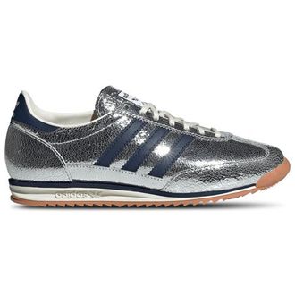 adidas Womens adidas Originals SL 72 - Shoes Silver Met/Collegiate Navy/Off White Size 5.0