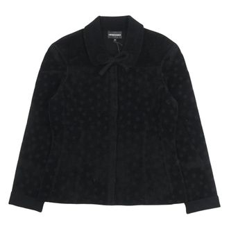 Emporio Armani Light Jackets, female, Black, Size: XS Light Jackets