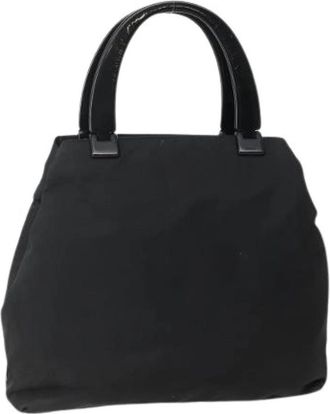 Prada Pre-owned Nylon Handtas - Dames - Vintage Handtas - Zwart - ONE Size - Nylon - Vintage