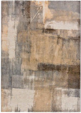Atticgo Alfombra abstracta beige 133x190 cm