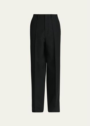 Marni Virgin Wool Pintuck Trousers