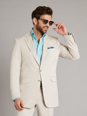 Oliver Brown Eaton Jacket - Stone Cotton