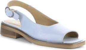 Bos. & Co. Elena Slingback Flat in Iris Cordero Leather at Nordstrom Rack, Size 10-10.5Us / 41Eu