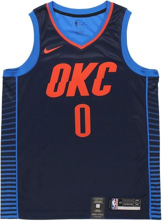 Nike Russell Westbrook Statement Edition Swingman Jersey SW Dark Blue 877216-419