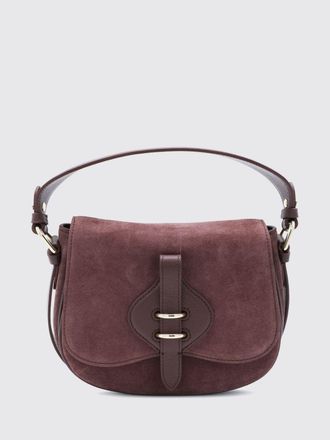 Coccinelle Mavery Mini Grained Leather Shoulder Bag with Strap