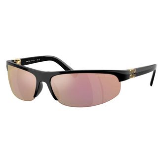 Miu Miu Sunglasses, unisex, Black, Size: 70 MM 0MU A02S