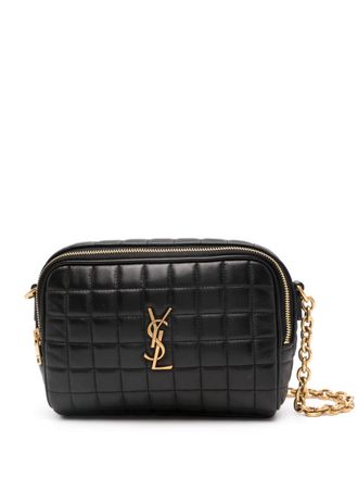 Saint Laurent Cassandre kleine crossbodytas - Zwart