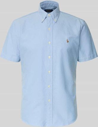 Polo Ralph Lauren Regular Fit Freizeithemd aus reiner Baumwolle Modell CUBDPPCSSS in Bleu, Gr&ouml;&szlig;e XXL