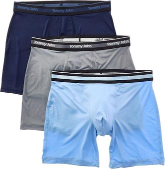 Tommy John 3Pk Comfort Micro 6 Boxer Brief