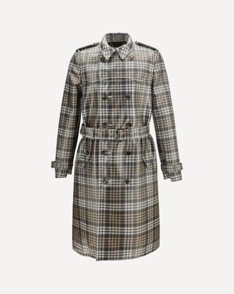 Burberry Trench doppiopetto Foxfield madras Man 50