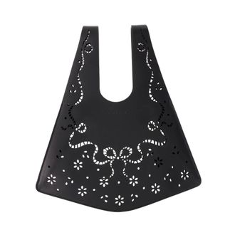 Simone Rocha Mini Bolso Shopper Lasercut - Bags - Mujer - Negro - ONE SIZE