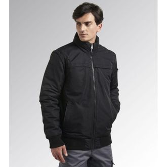 Diadora Bomber De Trabajo Con Mangas Removibles D-swat - Negro 3xl