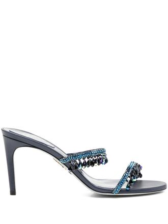 Rene Caovilla 85mm Chandelier sandals - Blue
