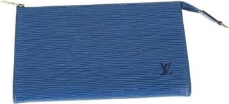 Louis Vuitton Pre-owned Clutches, female, Blue, Size: ONE SIZE Pre-owned Clutch