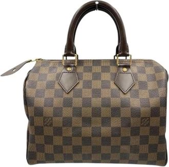 Louis Vuitton Pre-owned Handbags, female, Brown, Size: ONE SIZE Pre-owned Damier Canvas Handbag