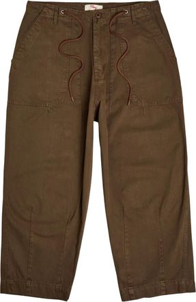 Cherry Los Angeles drawstring-fastening trousers - Brown