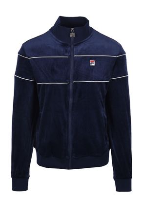 Fila VITTORIO VELOUR TRACK JACKET FILA NAVY/GARDENIA