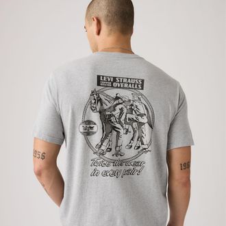 Levi's Relaxed Fit Graphic Tee - Mens - 2XL - Grey