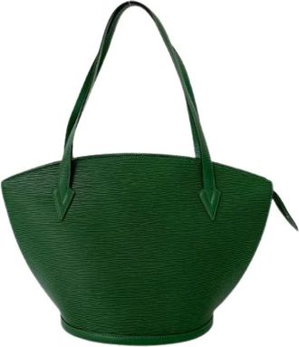 Louis Vuitton Pre-owned Shoulder Bags, female, Green, Size: ONE SIZE Pre-owned Vintage Shoulder Bag