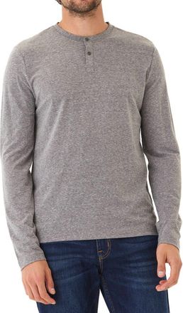 Threads 4 Thought Austin Triblend Henley in Heather Grey at Nordstrom, Size Xx-Large