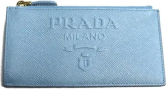 Prada Pre-owned Wallets, female, Blue, Size: ONE SIZE Pre-owned Vintage Wallet