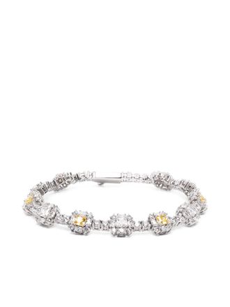 Darkai Bracciale Daisy con borchie - Argento