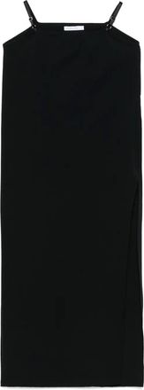 Patrizia Pepe Gonna midi in jersey - Nero