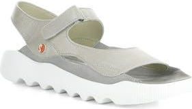 FLY London Weal Sandal in Silver Borgogna at Nordstrom Rack, Size 9-9.5Us / 40Eu