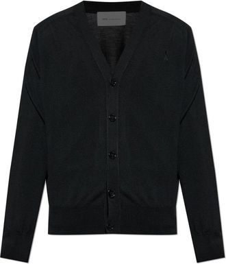 Ami Wollen Cardigan - Heren - Vesten - Zwart - 2XS - Wol - Truien & Vesten